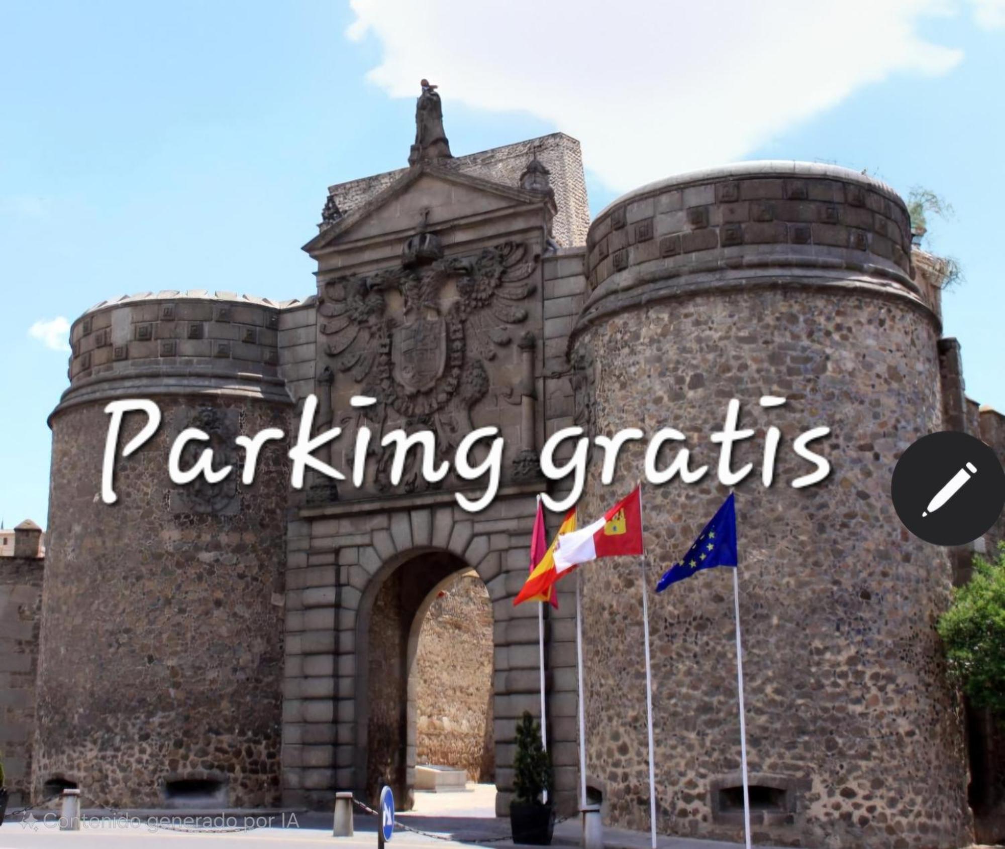 Apartamentos,Puerta De Bisagra-Parking Gratis Tolède Extérieur photo